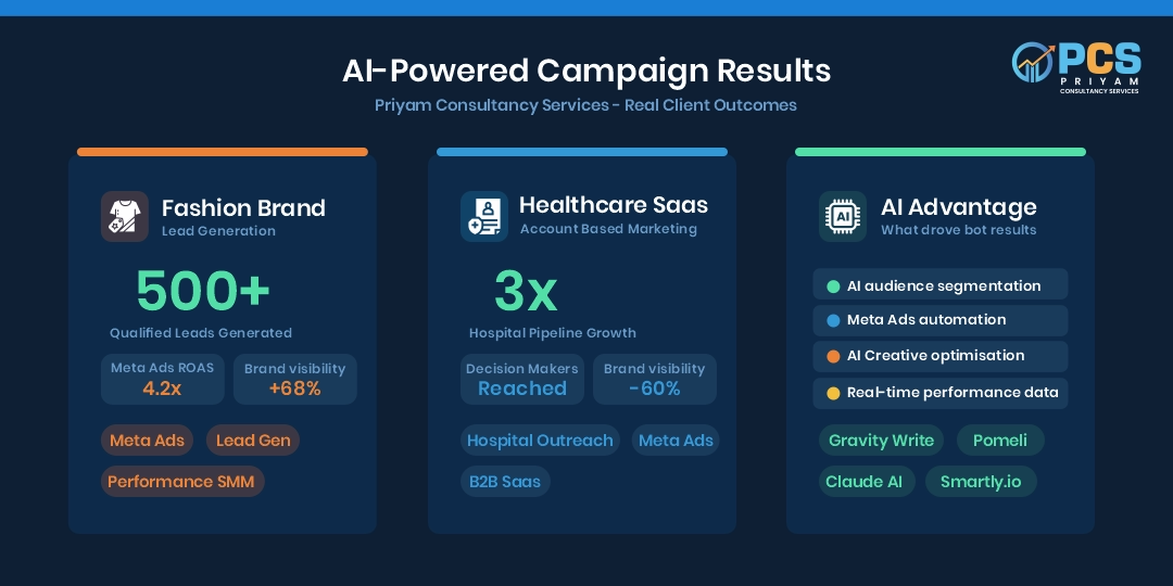 AI powered campaign results