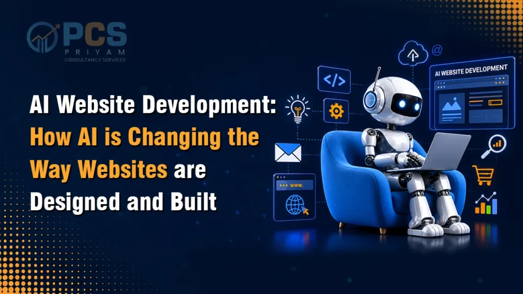 AI Website development-