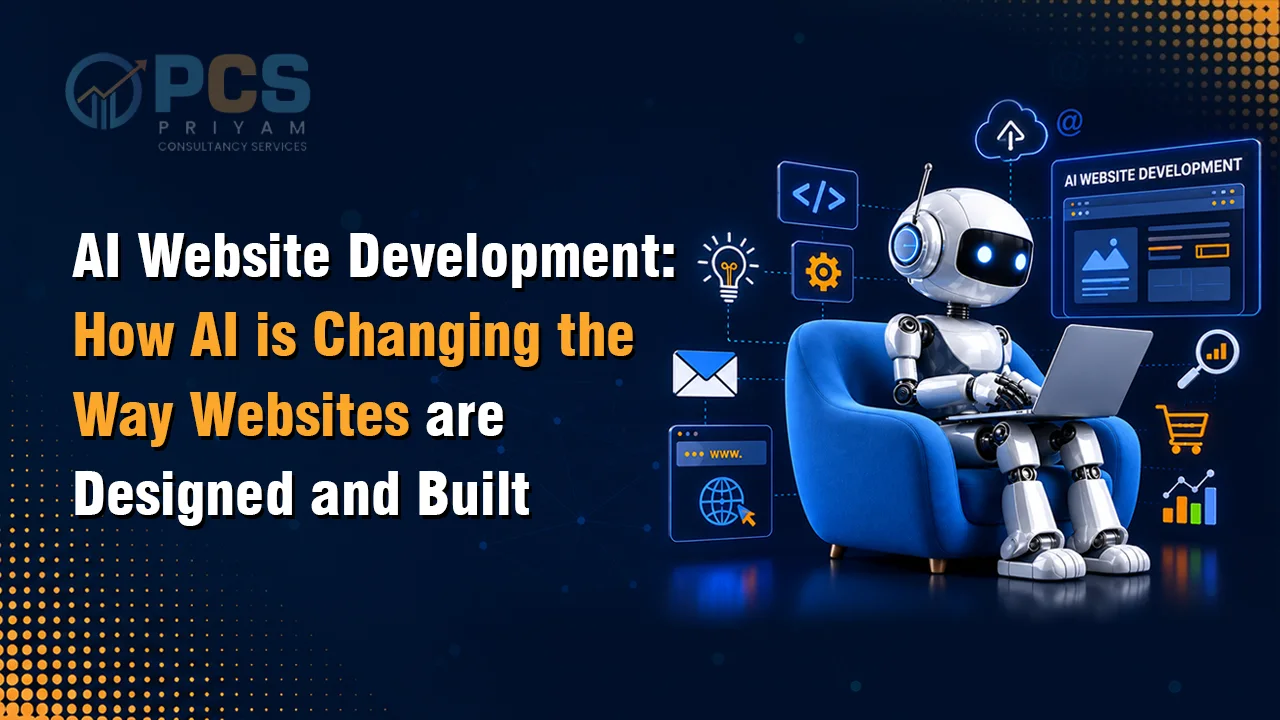 AI Website development-
