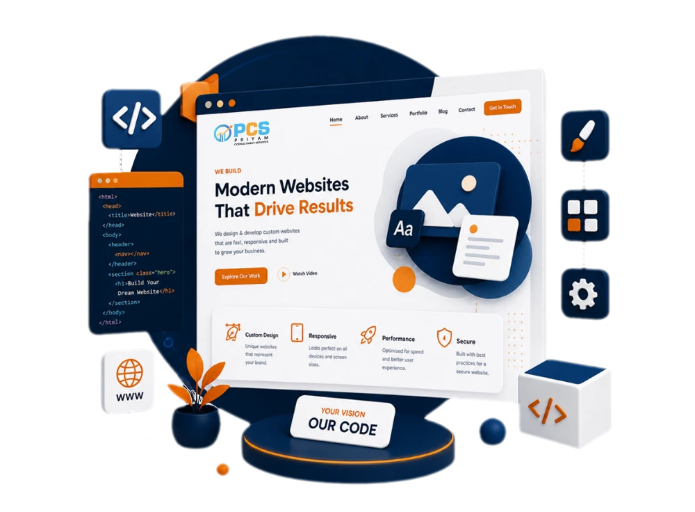 Website Development Banner